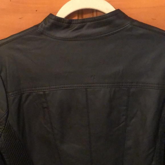 Faux Leather Jacket - Picture 6 of 14